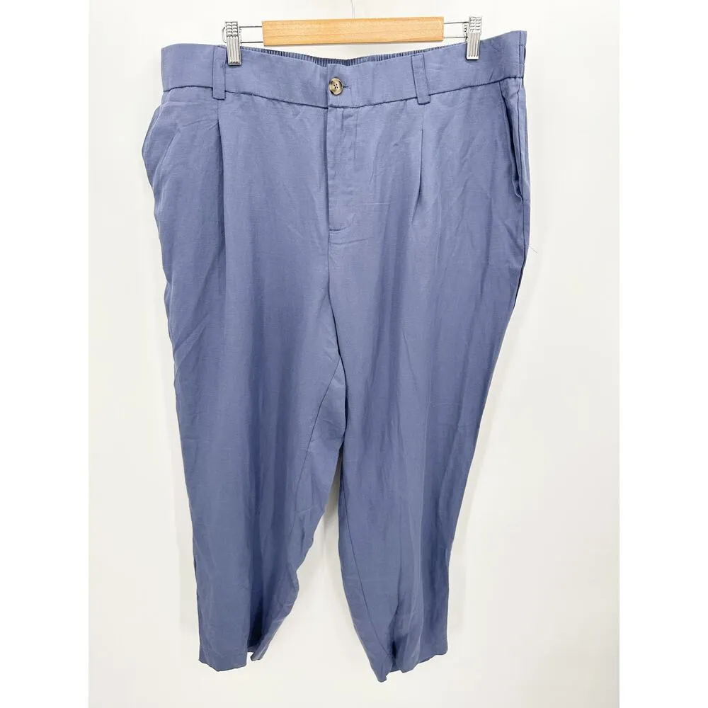 Torrid Womens Purple Ankle Cropped Dress Pants Size 20 NWT Career Office - Image 8