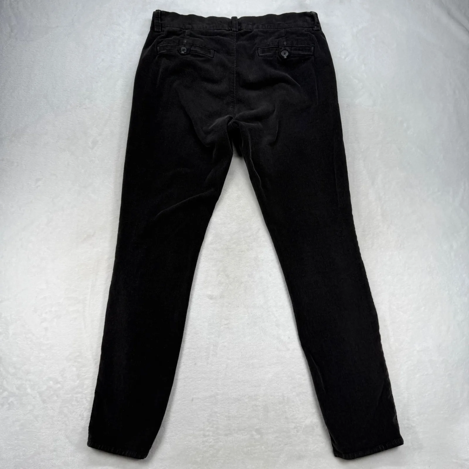Vince Corduroy Pants Black Straight Leg Casual Everyday Trousers‎ Size 29 - Image 12