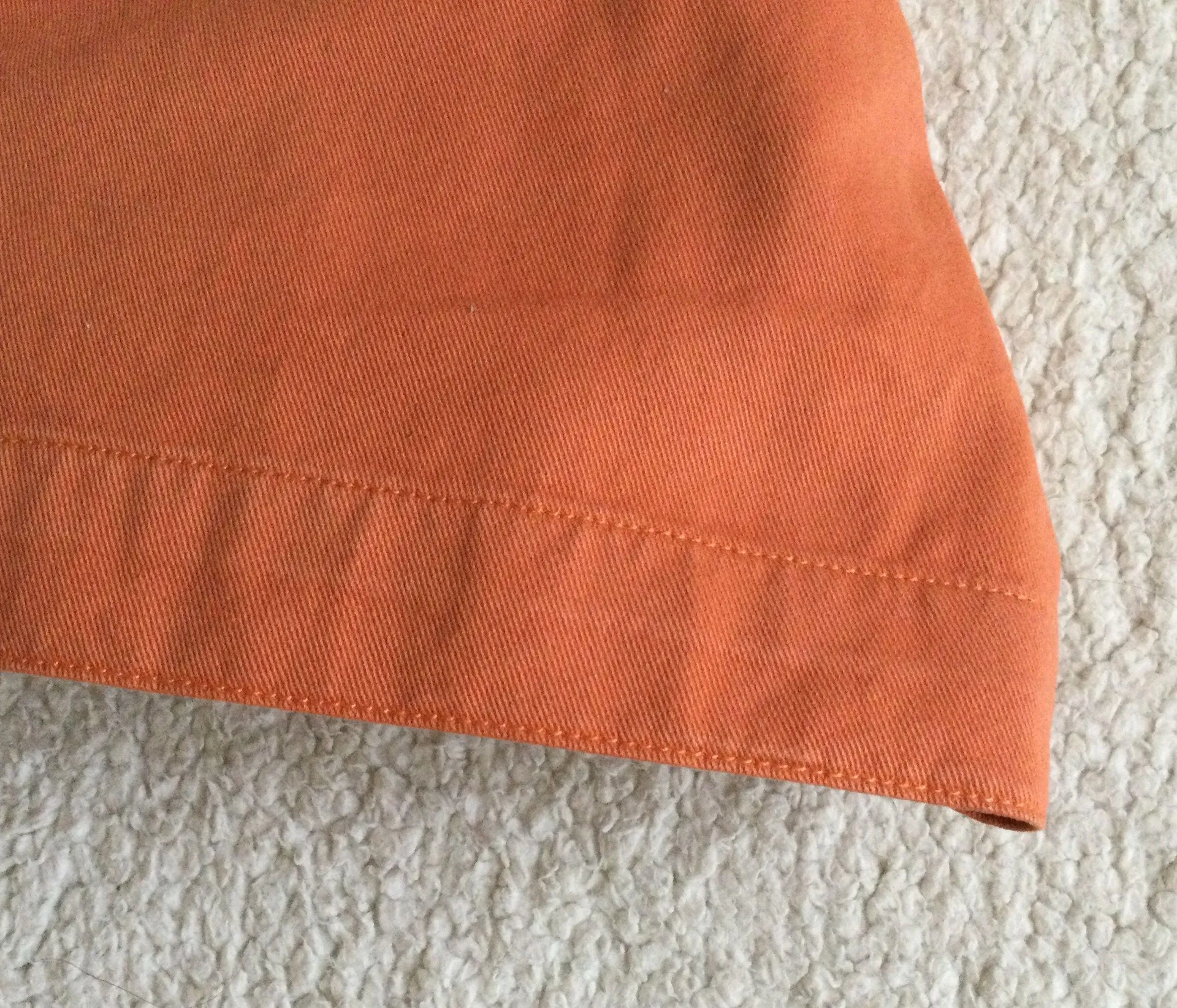 NWT Vintage Orange Twill Shorts - Sz 4 - Image 8