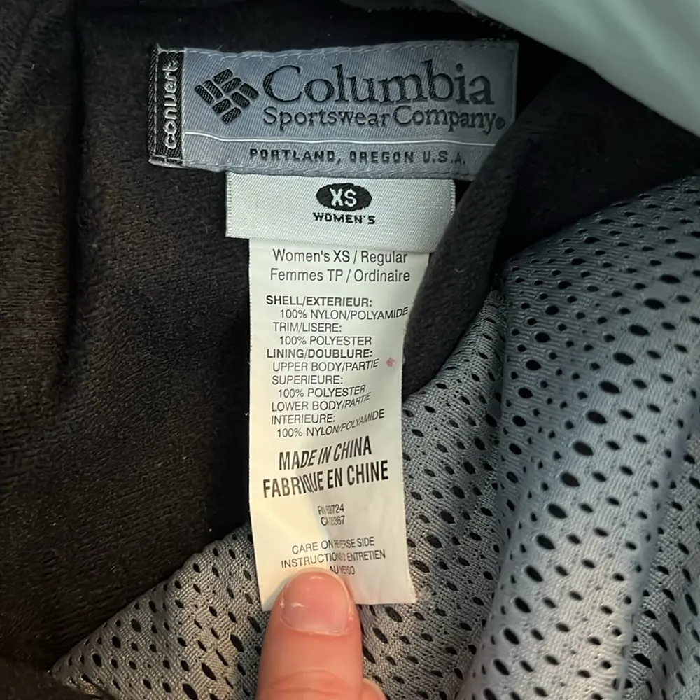 Columbia Convert Women’s Board/Snow Pants Black/Gray Size XS - Image 10