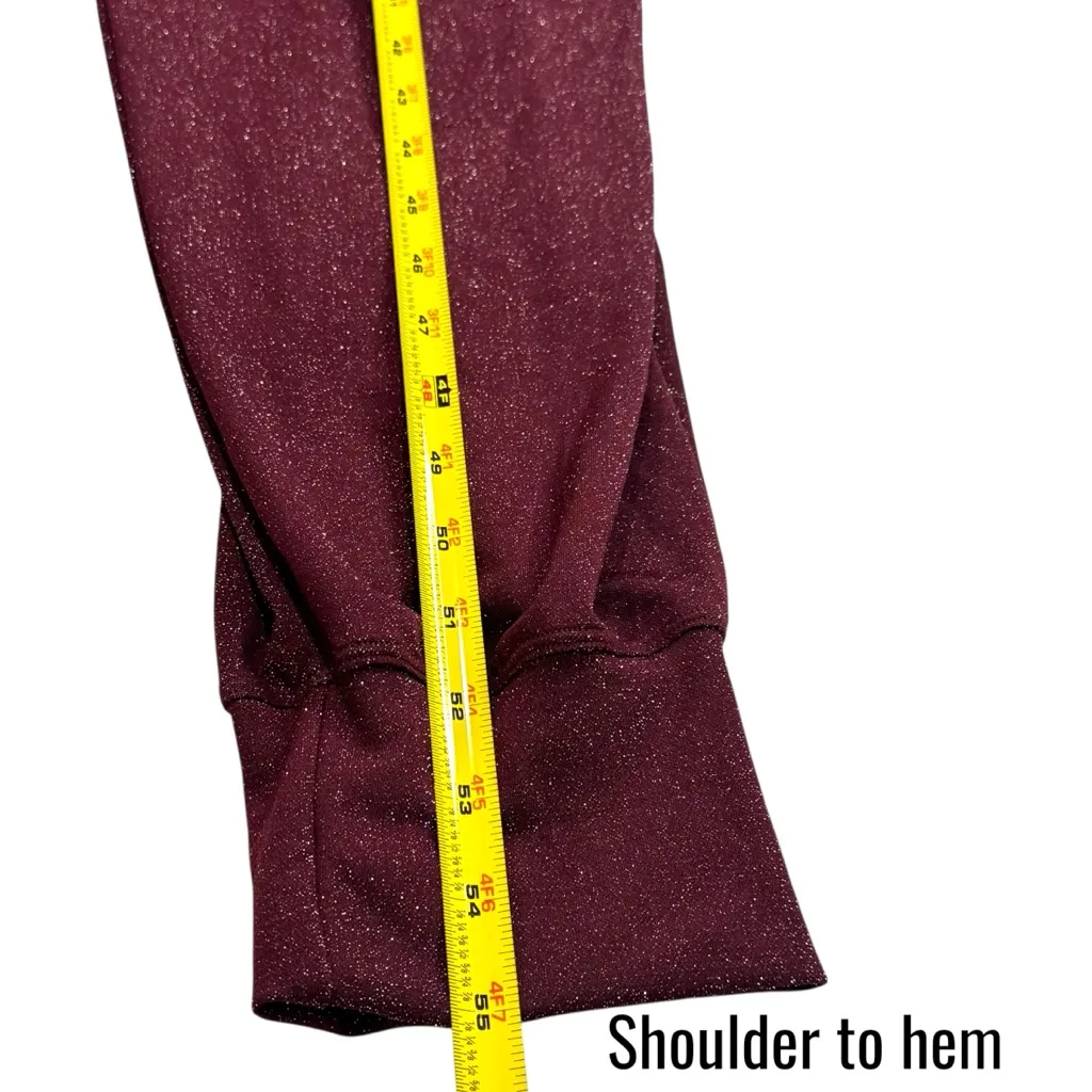 Savage X Fenty Sleep & Shine Hooded One Piece Red Cocoa Cozy Athleisure 2 - Image 8