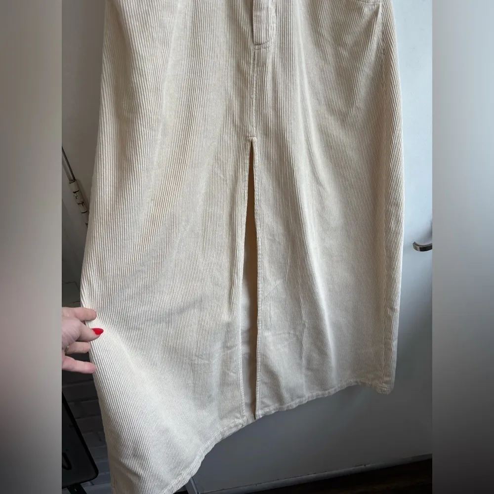 Free People Come as You Are Cord Maxi Skirt 6 boho cottagecore‎ transitional - Image 3
