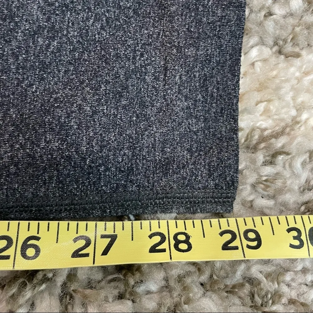 Lucy Powermax Heather Grey Sz XS Full Length Leggings Gray - Image 8