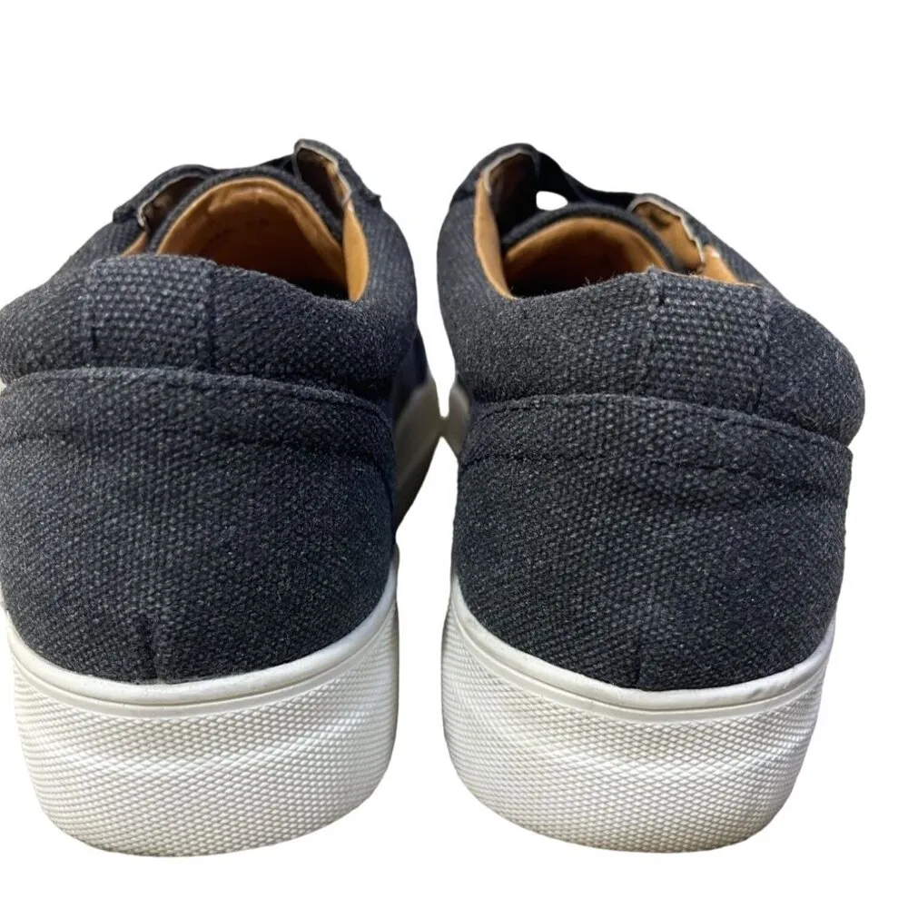 DV by Dolce Vita Slip On Sneaker Cross Lace Dark Gray Women's Size 7.5 - Image 5