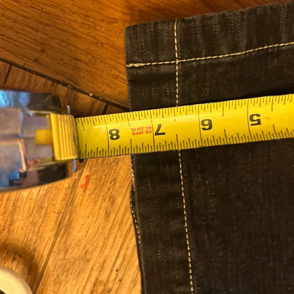 Tommy Hilfiger Classic Fit Cropped Pants Jeans Women’s 14 Black Vintage - Image 11