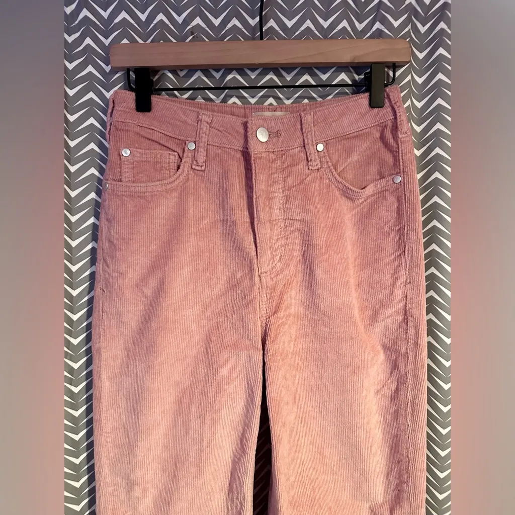 Anthropologie / PILCRO | Corduroy Wide Leg Pants, Size 26 - Image 4