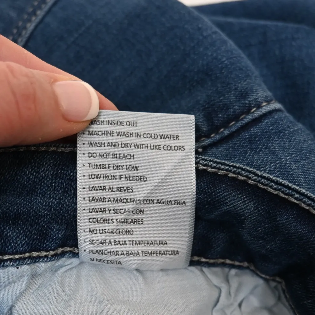 KanCan Women's 2XL Girlfriend Relaxed Skinny Jean Blue Size 34 - Image 11