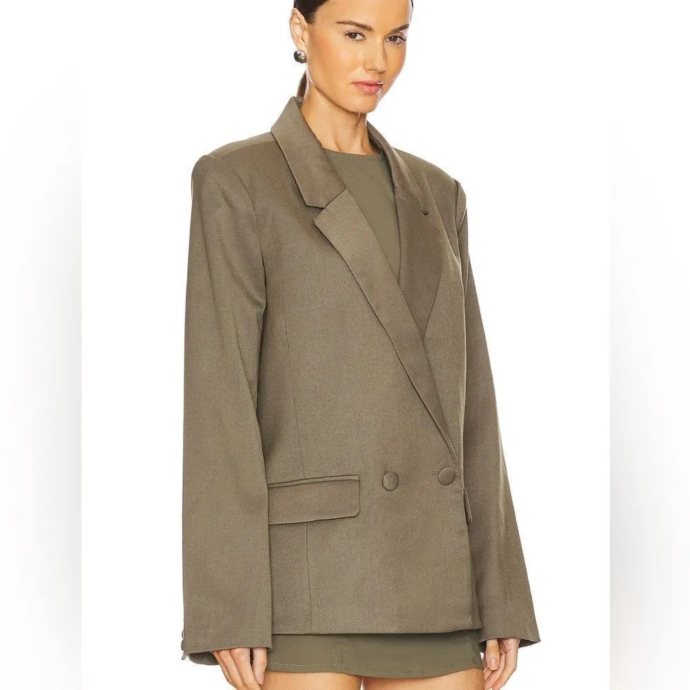 NWOT WeWoreWhat double breasted Boxy women's blazer oversized size small - Image 4