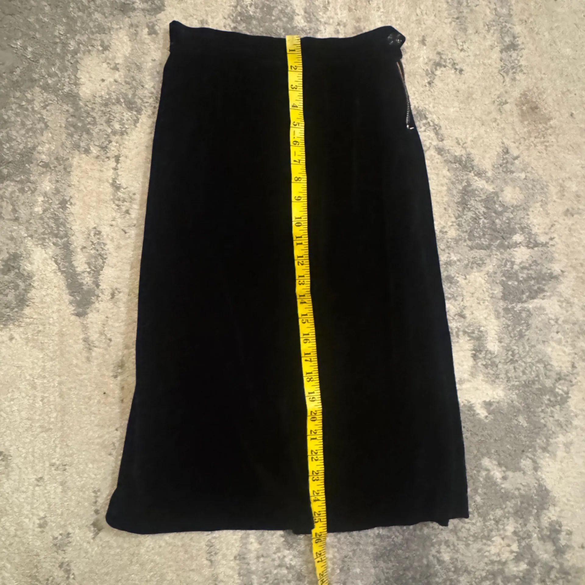 Nardis Black Velvet Skirt - Image 7