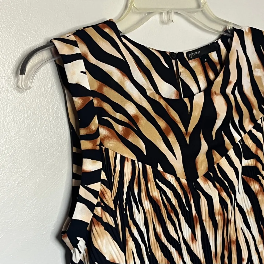 Zebra Print Sleeveless Top - Image 3