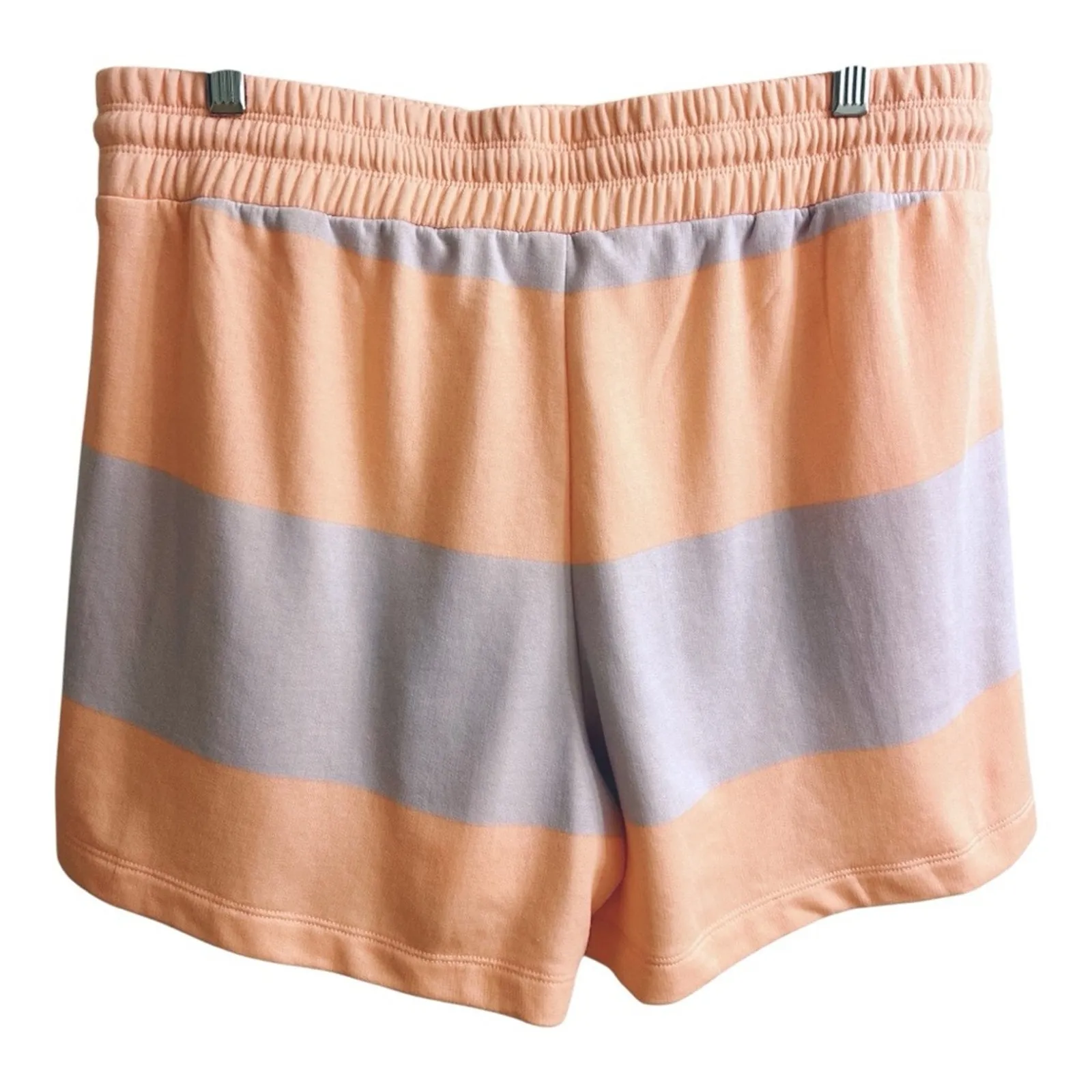 Loft‎ Striped Lounge Shorts Orange & Lavender – Large NWT - Image 3