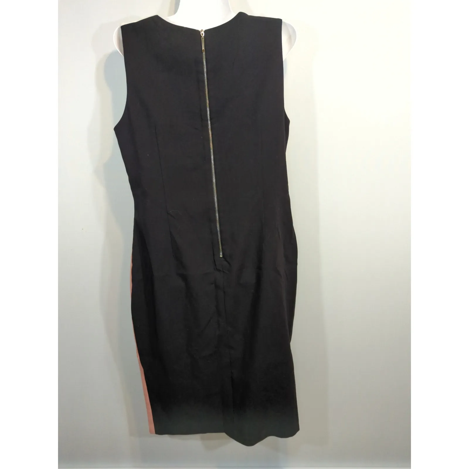 White House Black Market Sheath Dress Plus Size 14 Colorblocked Office Career - Image 5