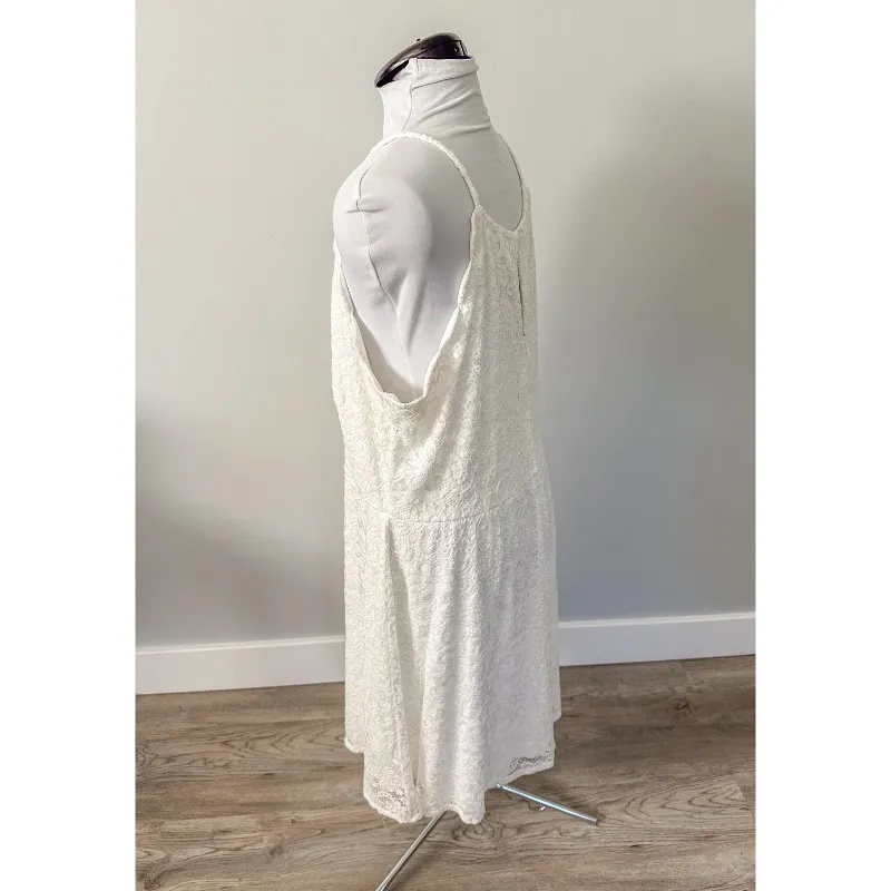 Fortune + Ivy  White Lace Dress - Image 8