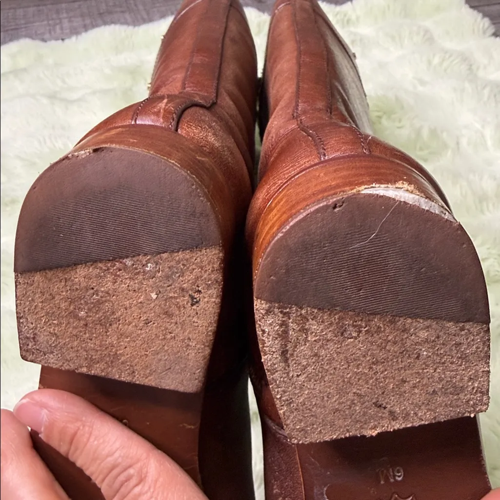 Tory Burch Brown Leather Riding Boots - Image 12