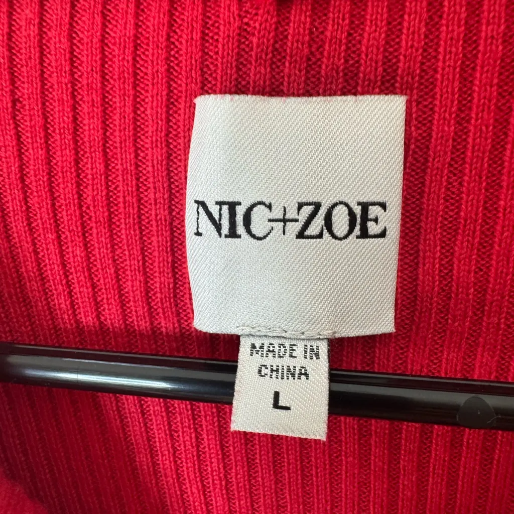 Nic + Zoe KIRA DRESS red large - Image 5