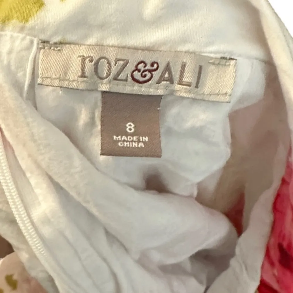 Roz‎ & Ali Cotton Floral Skirt - Image 4