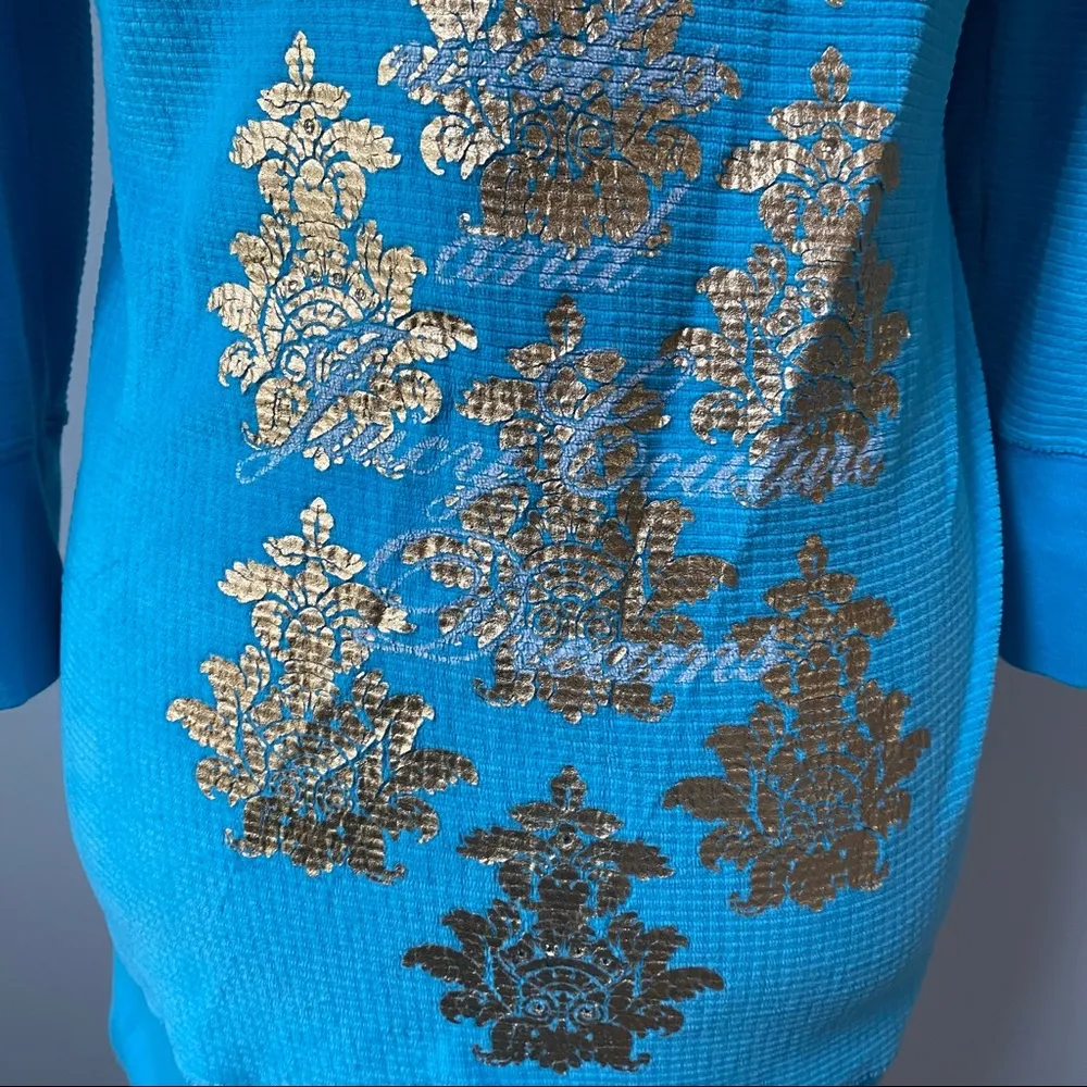 Juicy Couture Velour Sweatshirt Pockets Gold - Image 11