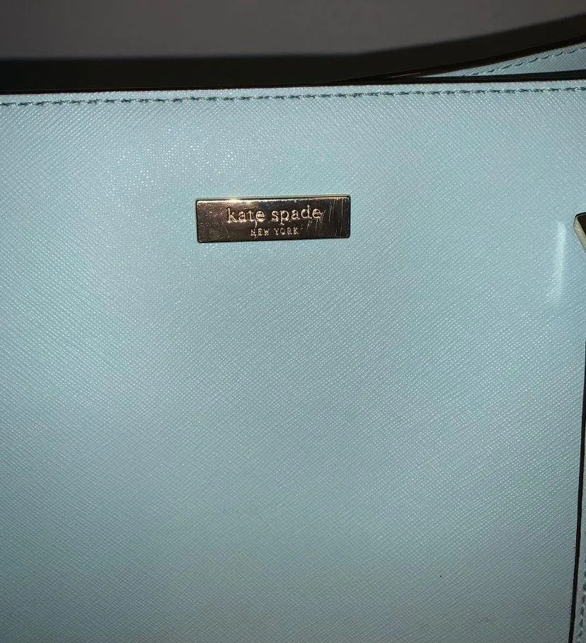 Blue  New York Purse - Image 3