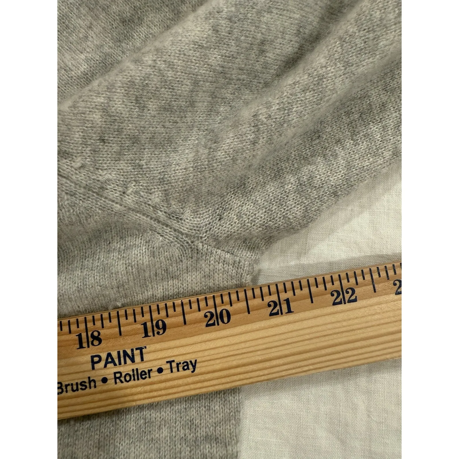 Charter Club Women’s Cashmere Luxury Gray Crew Neck Sweater XL Classic Minimal - Image 6