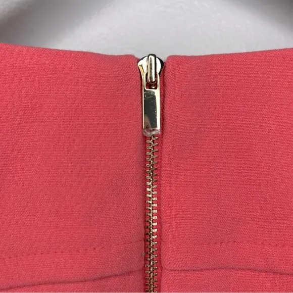 Ann Taylor Coral Tulip Hem Sheath Dress‎ Size 2 - Image 7