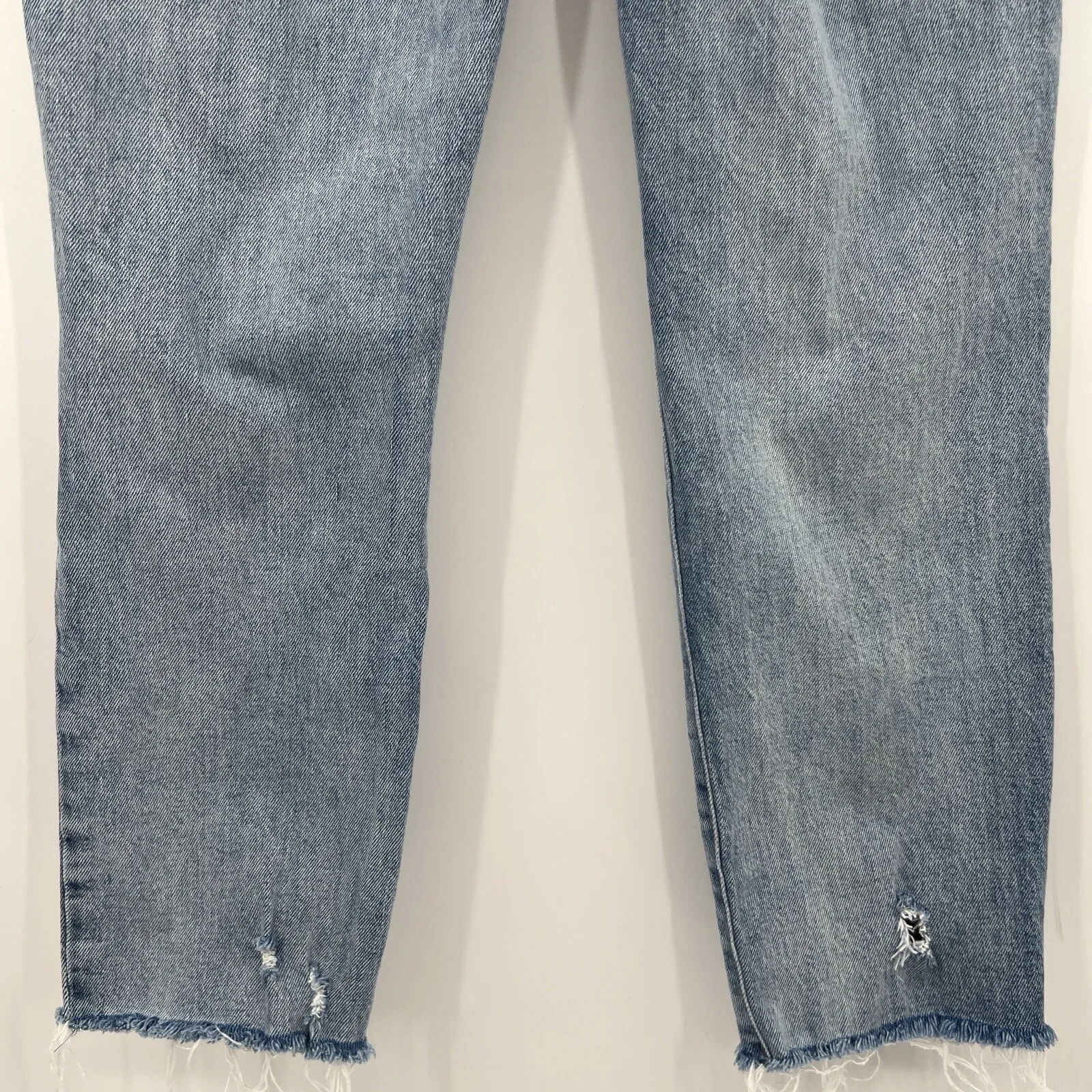 Abercrombie & Fitch The Boyfriend Mid Rise Distressed Denim Jeans Size 25/0R - Image 7