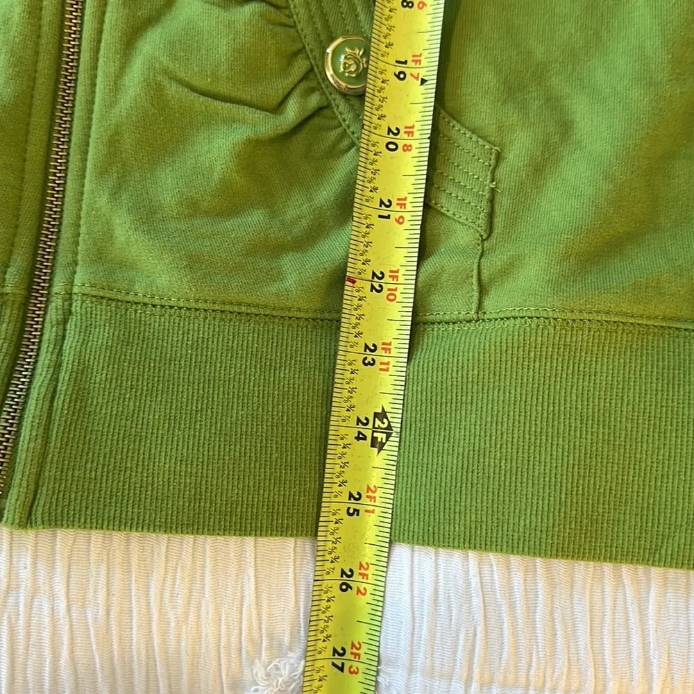 Vintage Cotton Brand Hoodie Sz Xl NWOT Green - Image 10