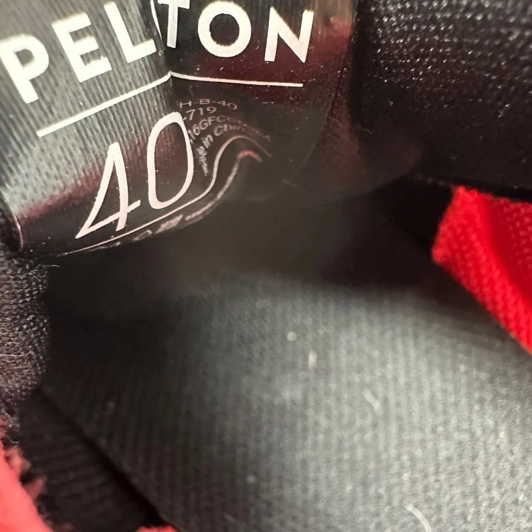 Peloton Black Cycling Shoes with Delta Cleats Size 40 (M7/W9) - Image 6