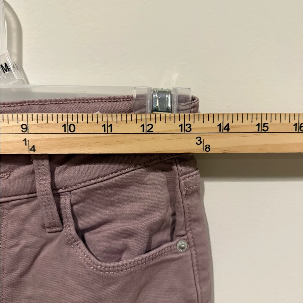 Old Navy Women's Dusty Pink Rockstar Super Skinny High Rise Jeans Size 0 - Image 6