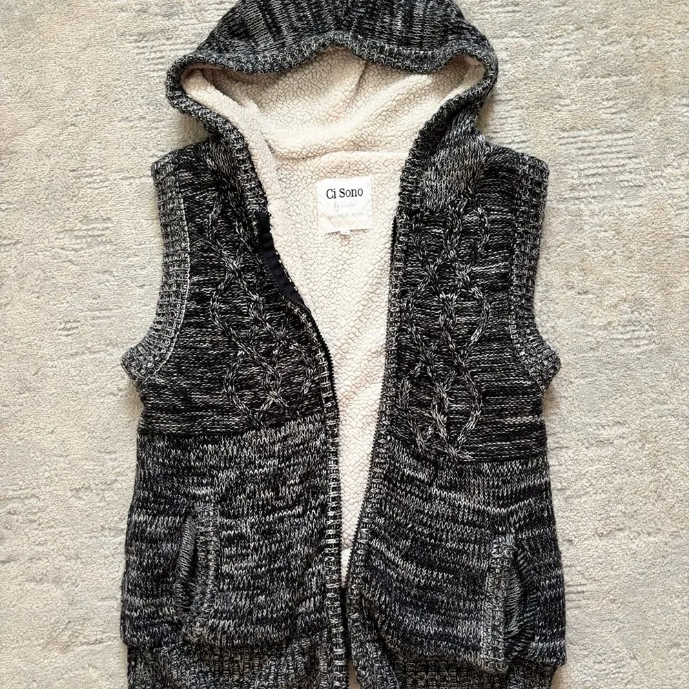 Vest Gray/Black/White Size M - Image 7