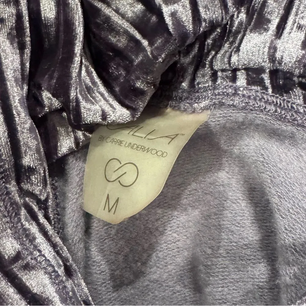 Calia Effortless Velvet Hoodie Purple Women’s Medium - Image 4