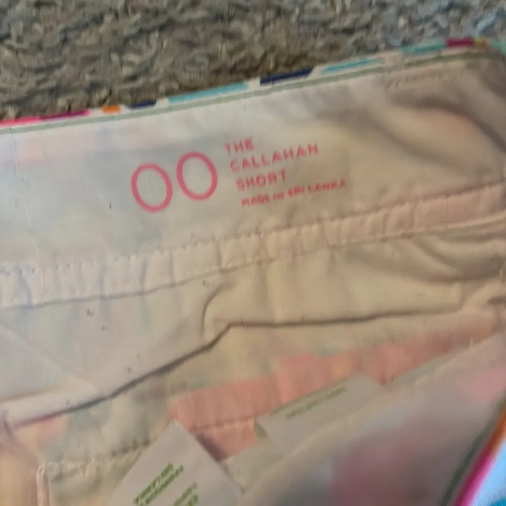 Lilly pulitzer floral, print, short, stunning sz 00 - Image 3