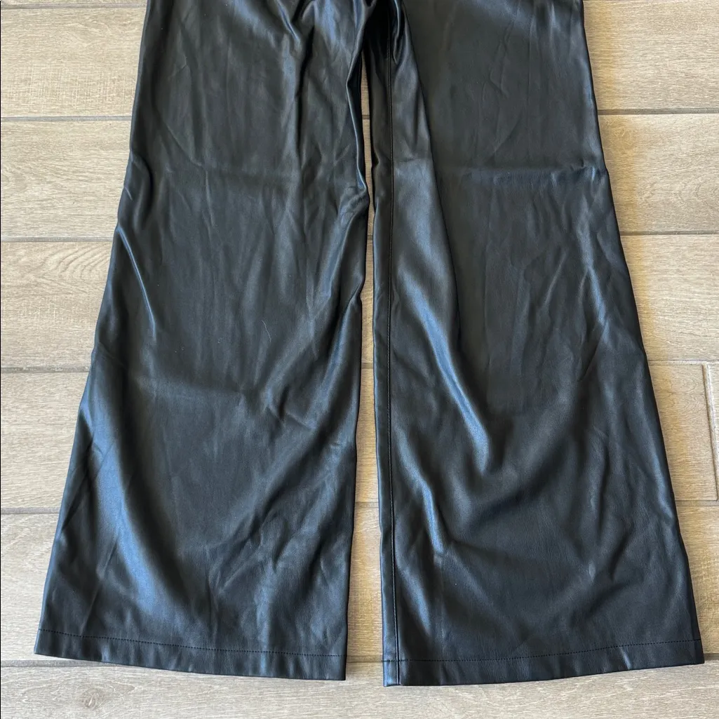 Pistola Lana Trouser Tailored High Rise Ultra Wide Leg in Slate Black Size: 31 - Image 11