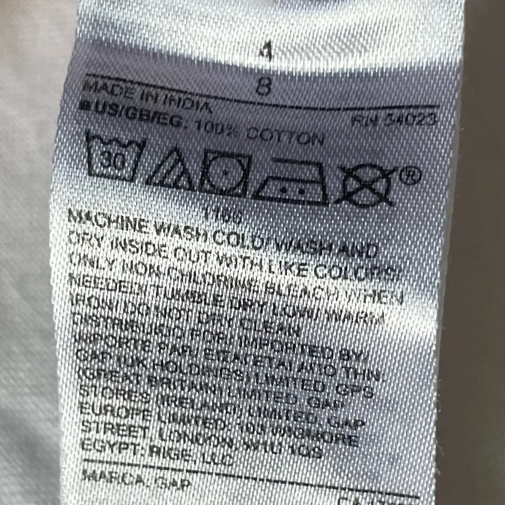 Gap Striped Women's Cotton City Shorts - Image 10