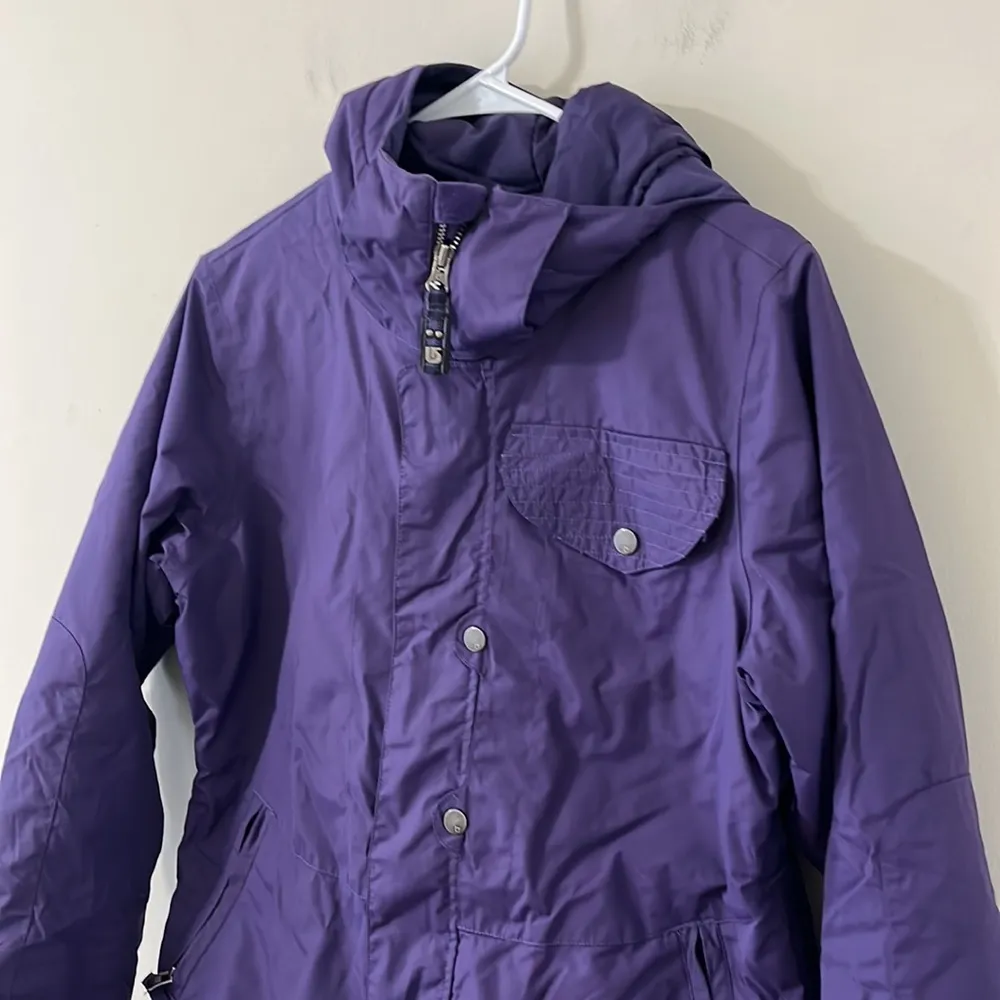 Burton Dry Ride Purple Snow Ski Snowboard Jacket Size Medium - Image 4