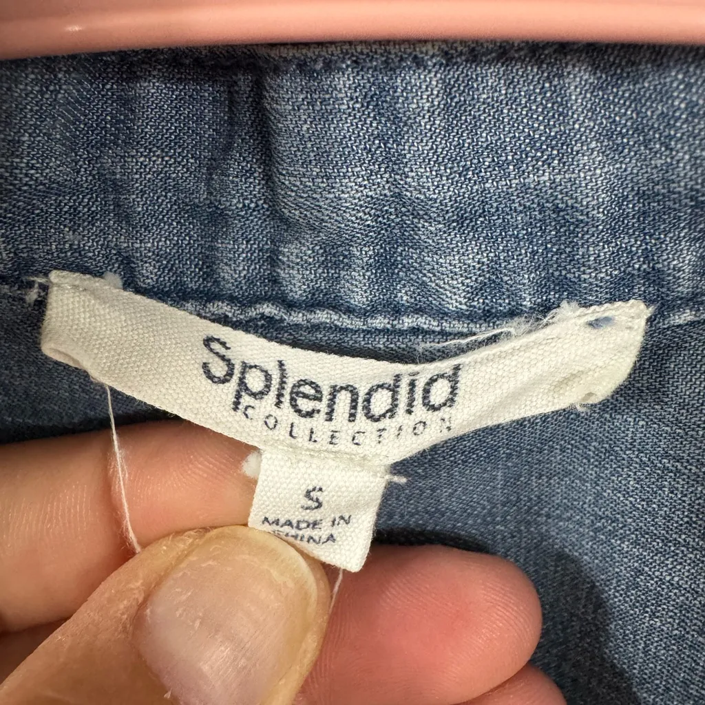 Splendid  Denim Jumpsuit - Image 2