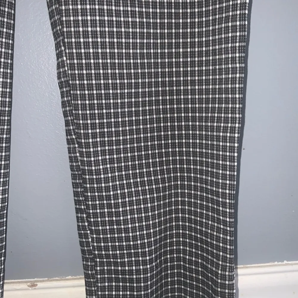 Counterparts Banded Black & White Mid Waist Slim Multi Print Millenium Pant M - Image 4