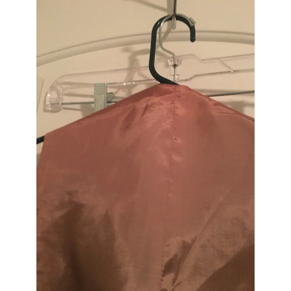 Vintage Jordache Women's Juniors Western Brown Leather Vest Jacket Unknown Size - Image 8