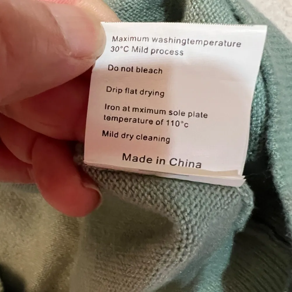 EXLURA Mock Neck Ribbed Long Sleeve Pullover  Mini Sweater  Size XXL - Image 5