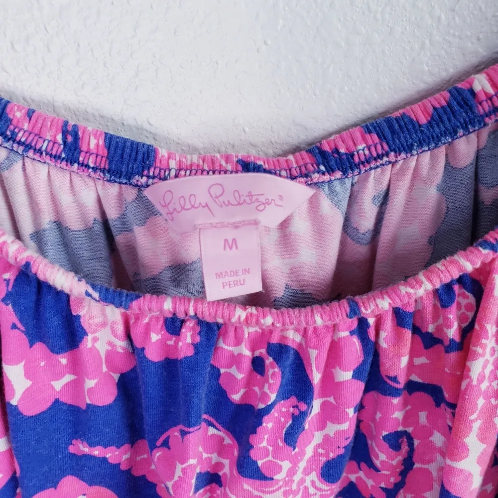 Lilly Pulitzer Ikat Off The Sholder Top In La Fortuna - Image 7