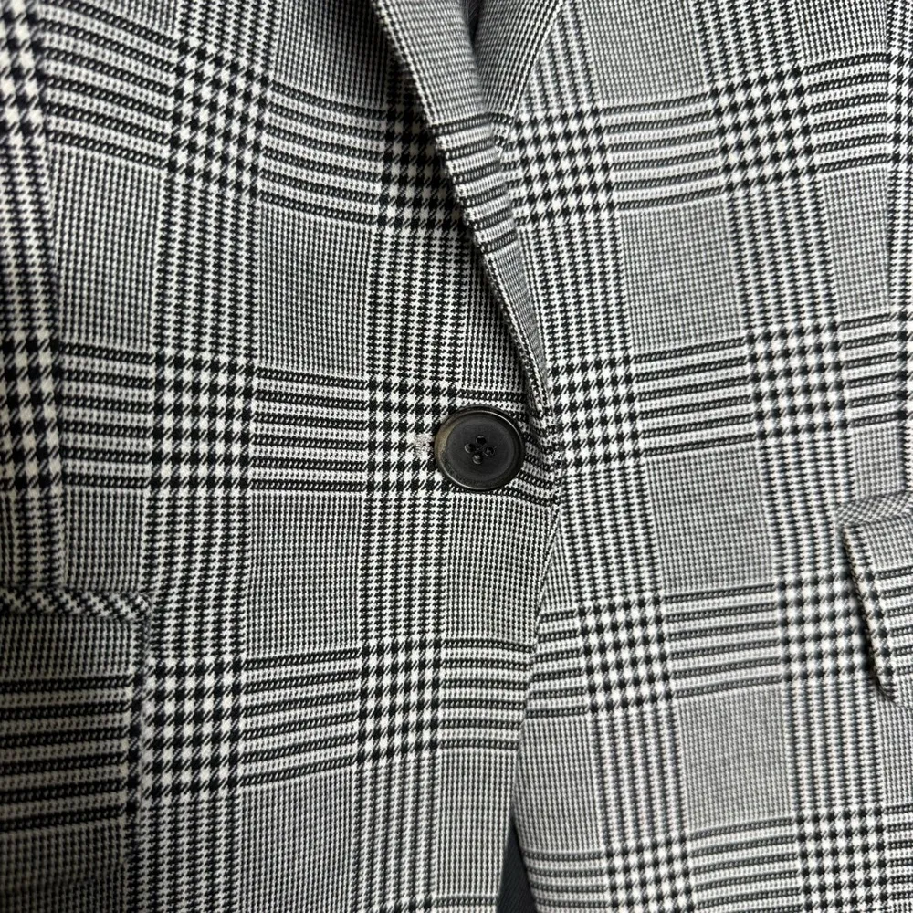 Veronica Beard  Plaid One Button Women’s Blazers Size 4 - Image 9