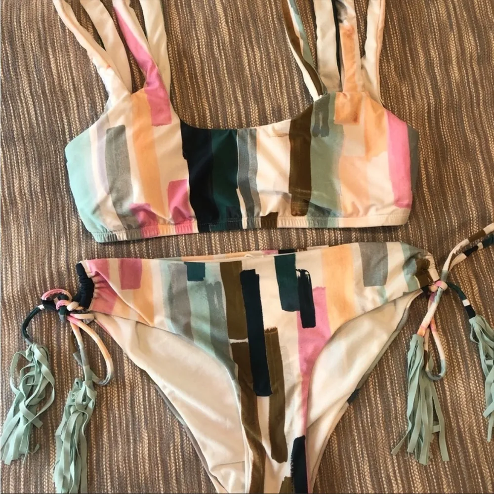The Bikini Lab Paint Party 2pc Swimsuit - Image 2