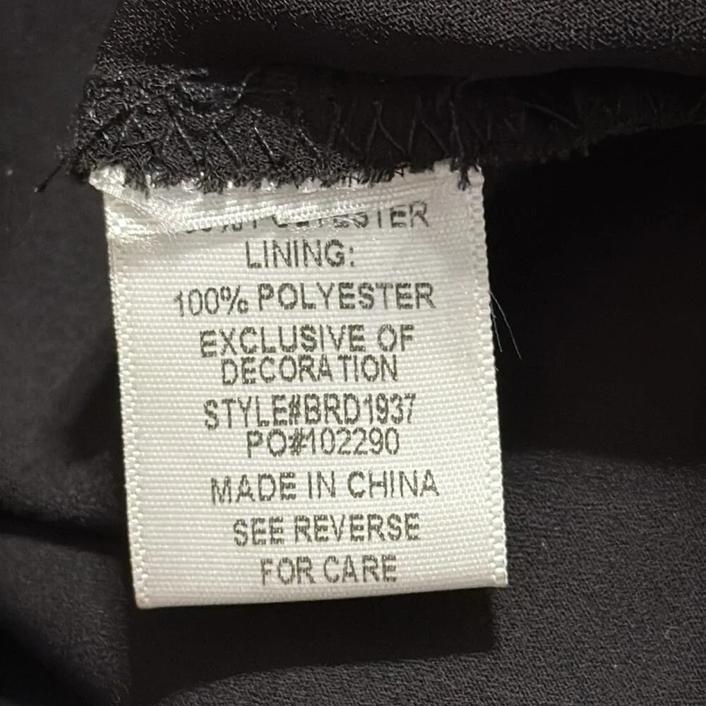 Bailey Rose women’s size medium Floral Lace Trim v - Image 11