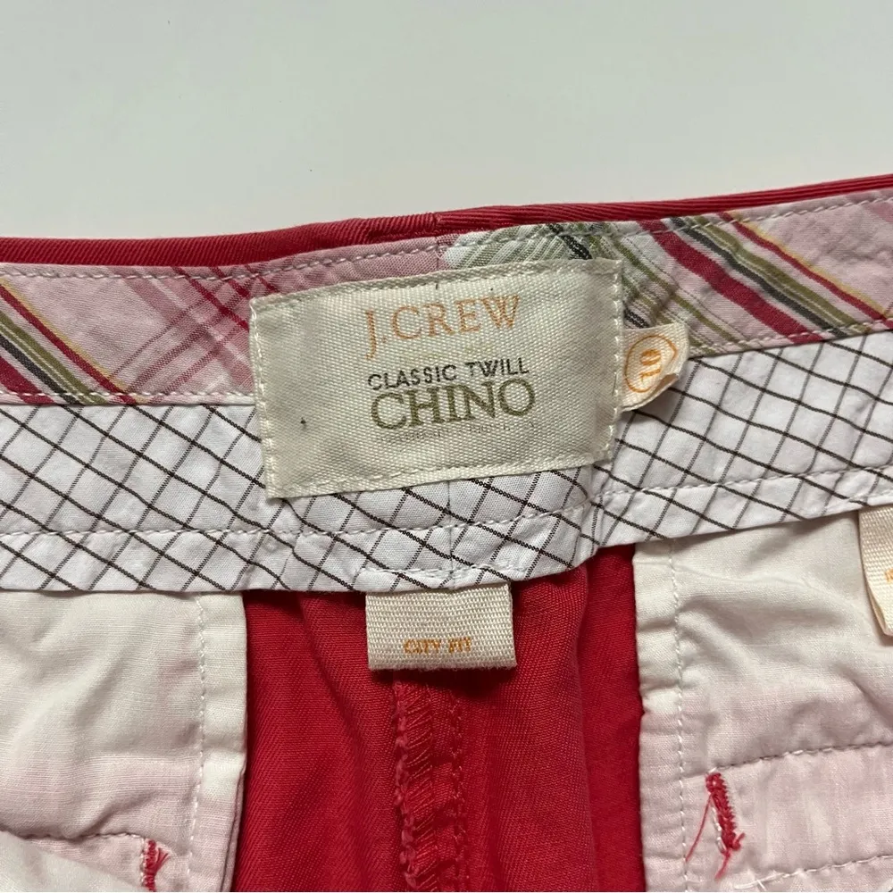 J.Crew  • Salmon Classic Twill Chino Shorts - Image 3