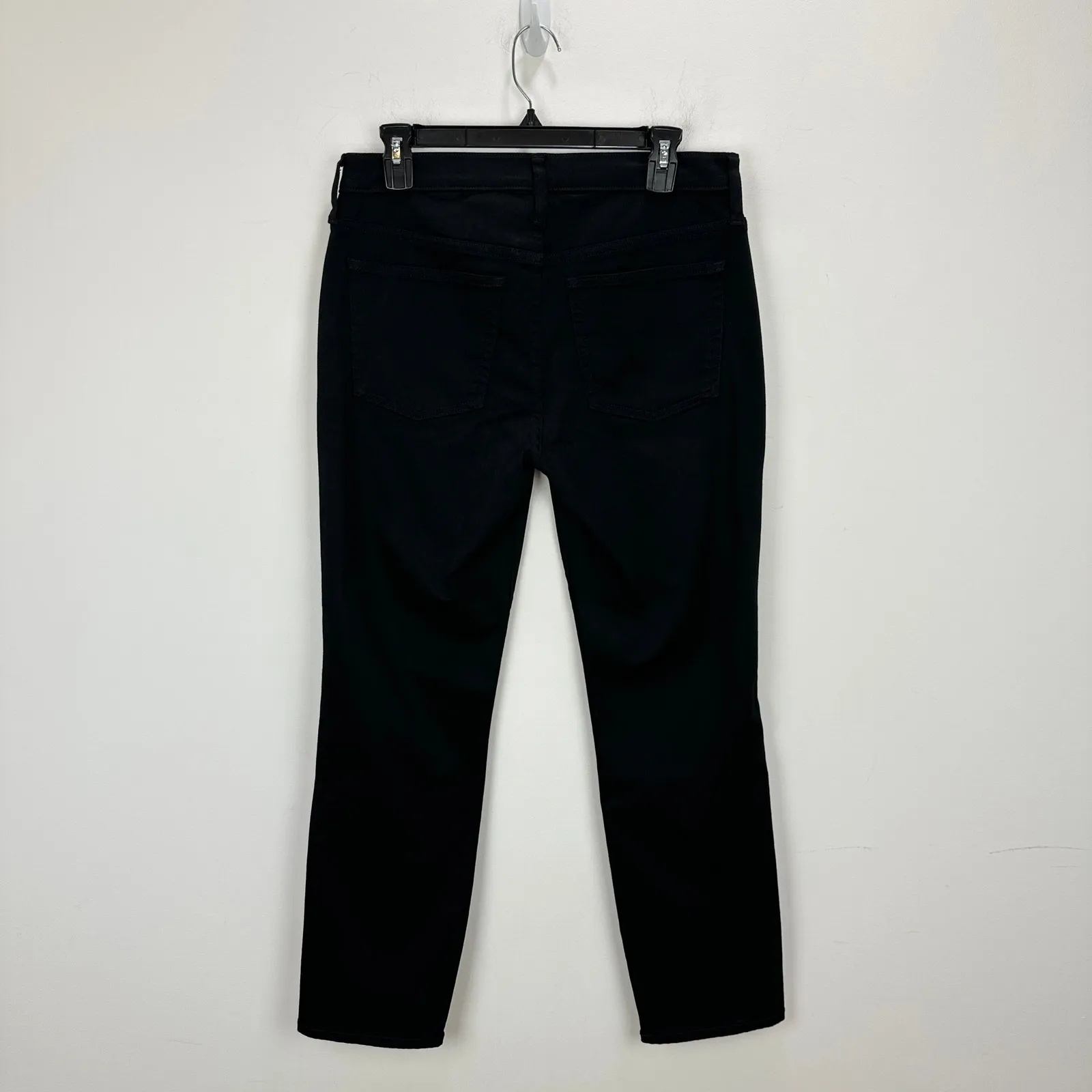 J.Crew 9" Mid Rise Vintage Slim Straight Jean Stay Black Wash Black US 29 NWT - Image 9