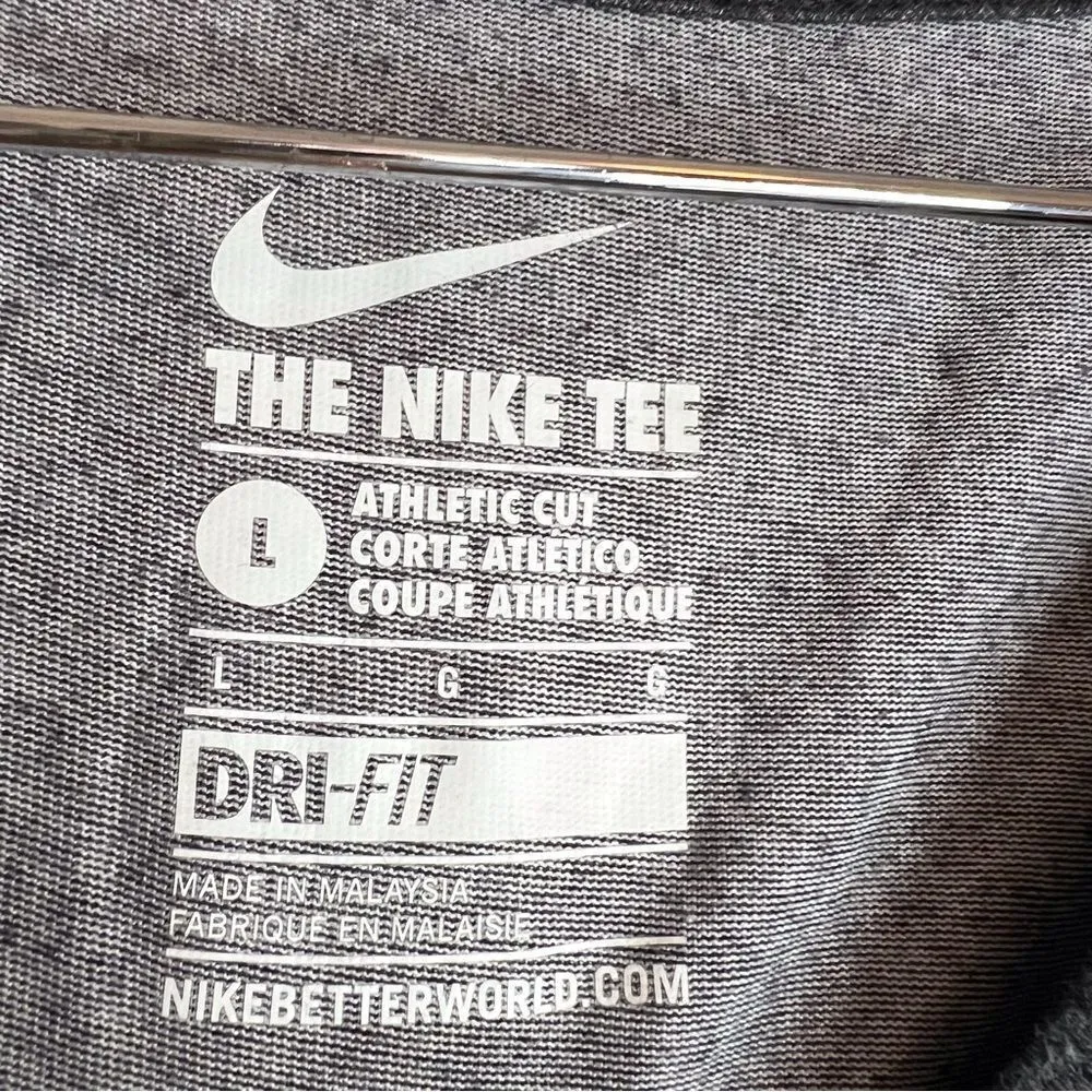 Nike Womens Every Single Day Performance Vneck Tee Athletic Cut Size‎ Large Dri - Image 5