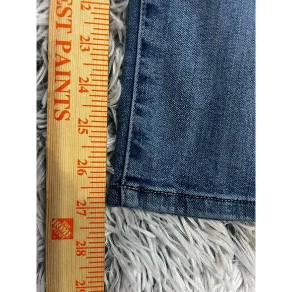 NYDJ Women's Jeans - Size 8 - With Patch‎ Accents on Pant Legs" Skinny Style - Image 4