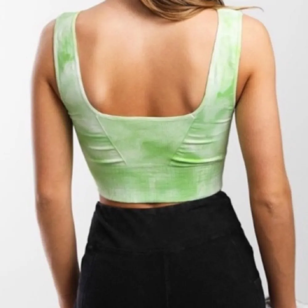 Movement good karma Tie Dye Bra In Electric Pistachio Size XS/S - Image 4