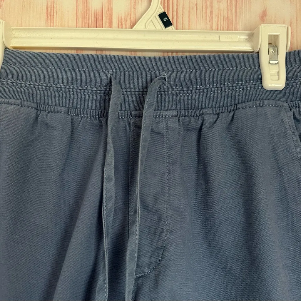 Orvis Blue Drawstring Waist Pull On Chino Shorts - Image 4