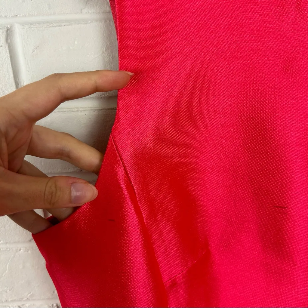 Kate Spade Hot Pink Structured Bubble Dress Size 12 - Image 6