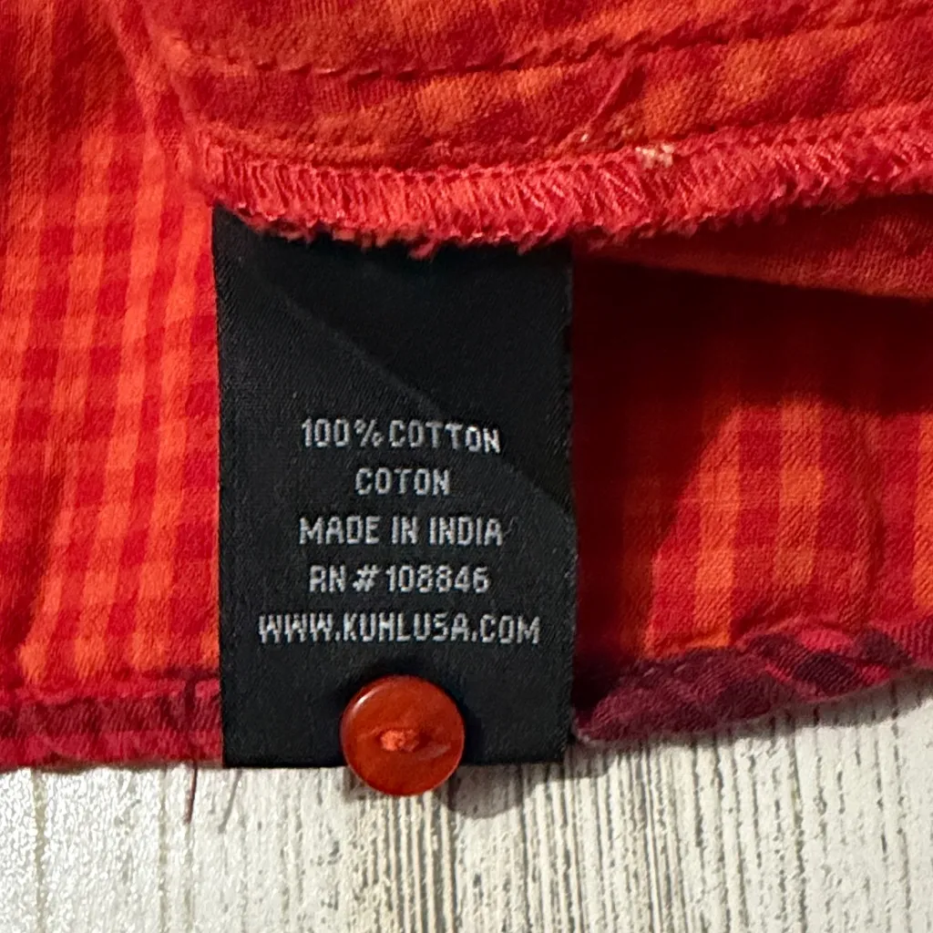 Kuhl  Alina Plaid Button Down Shirt - Image 9